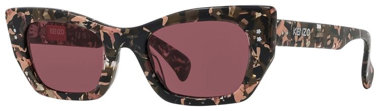 Kenzo Cat Eye Sunglasses HavanaBordeaux