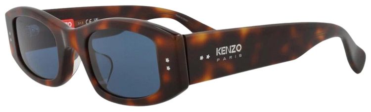 Kenzo Square Sunglasses HavanaBlue