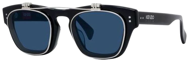 Kenzo Square Sunglasses BlackBlue