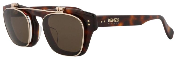 Kenzo Square Sunglasses HavanaBrown