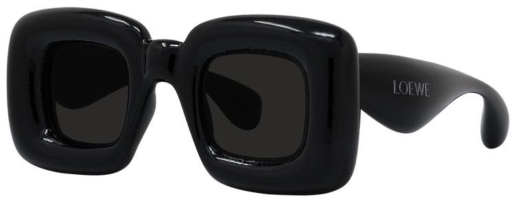 Loewe Square Injection Sunglasses BlackSmoke