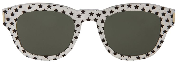 Saint Laurent Round Sunglasses SilverGrey