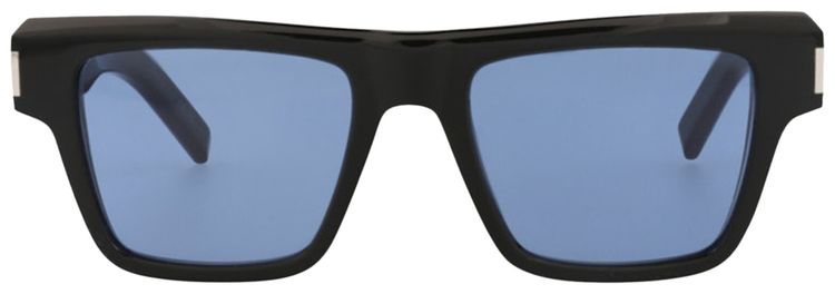 Saint Laurent Square Sunglasses BlackBlue