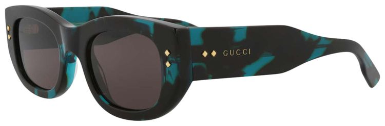 Gucci Square Sunglasses HavanaGrey