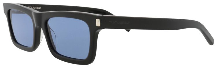 Saint Laurent Square Sunglasses BlackBlue