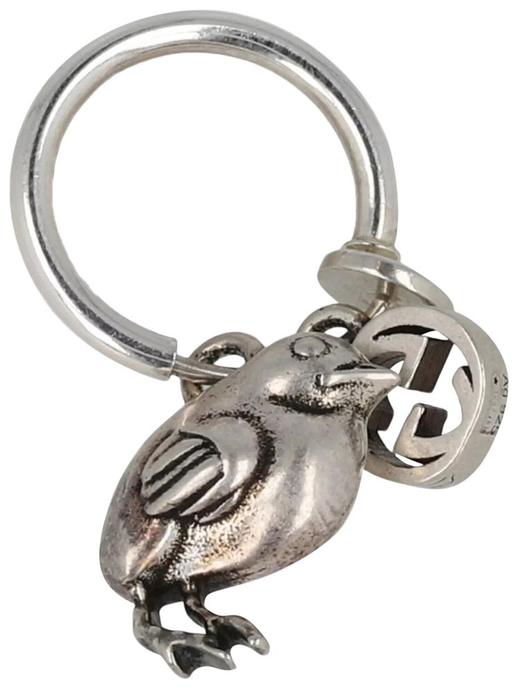 Gucci Chick Single Earring Silver