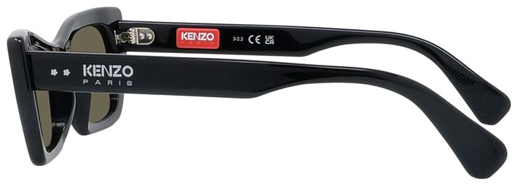 Kenzo Cat Eye Sunglasses BlackGreen