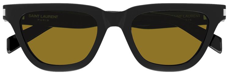 Saint Laurent Cat Eye Sunglasses BlackYellow