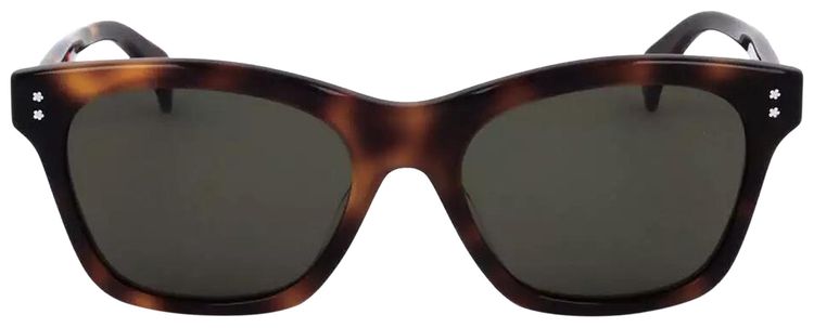 Kenzo Square Sunglasses HavanaGreen
