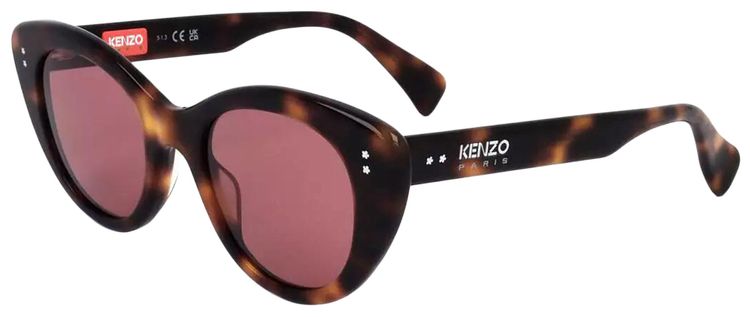 Kenzo Cat Eye Sunglasses HavanaBordeaux