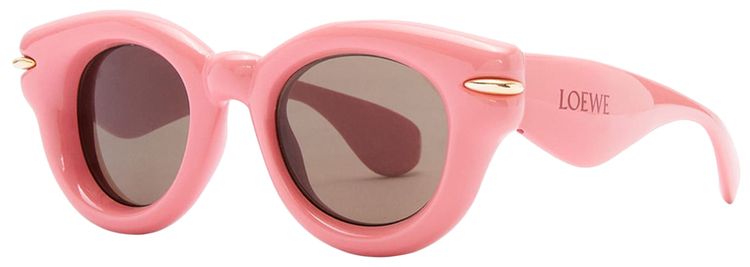 Loewe Round Injection Sunglasses PinkBrown