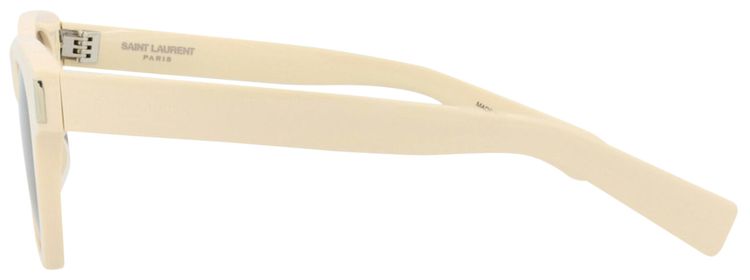 Saint Laurent Round Sunglasses IvoryBrown