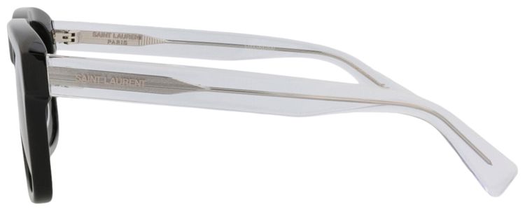 Saint Laurent Square Sunglasses BlackCrystal