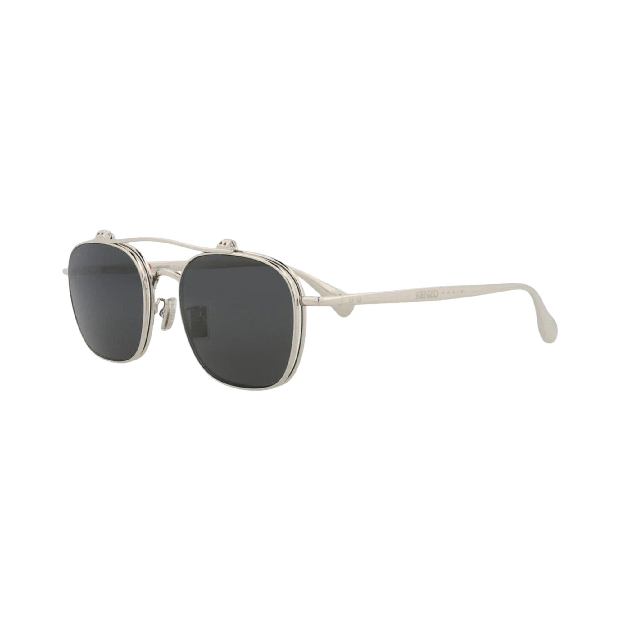 Buy Kenzo Aviator Sunglasses 'Palladium/Green' - KZ40188U 16N | GOAT