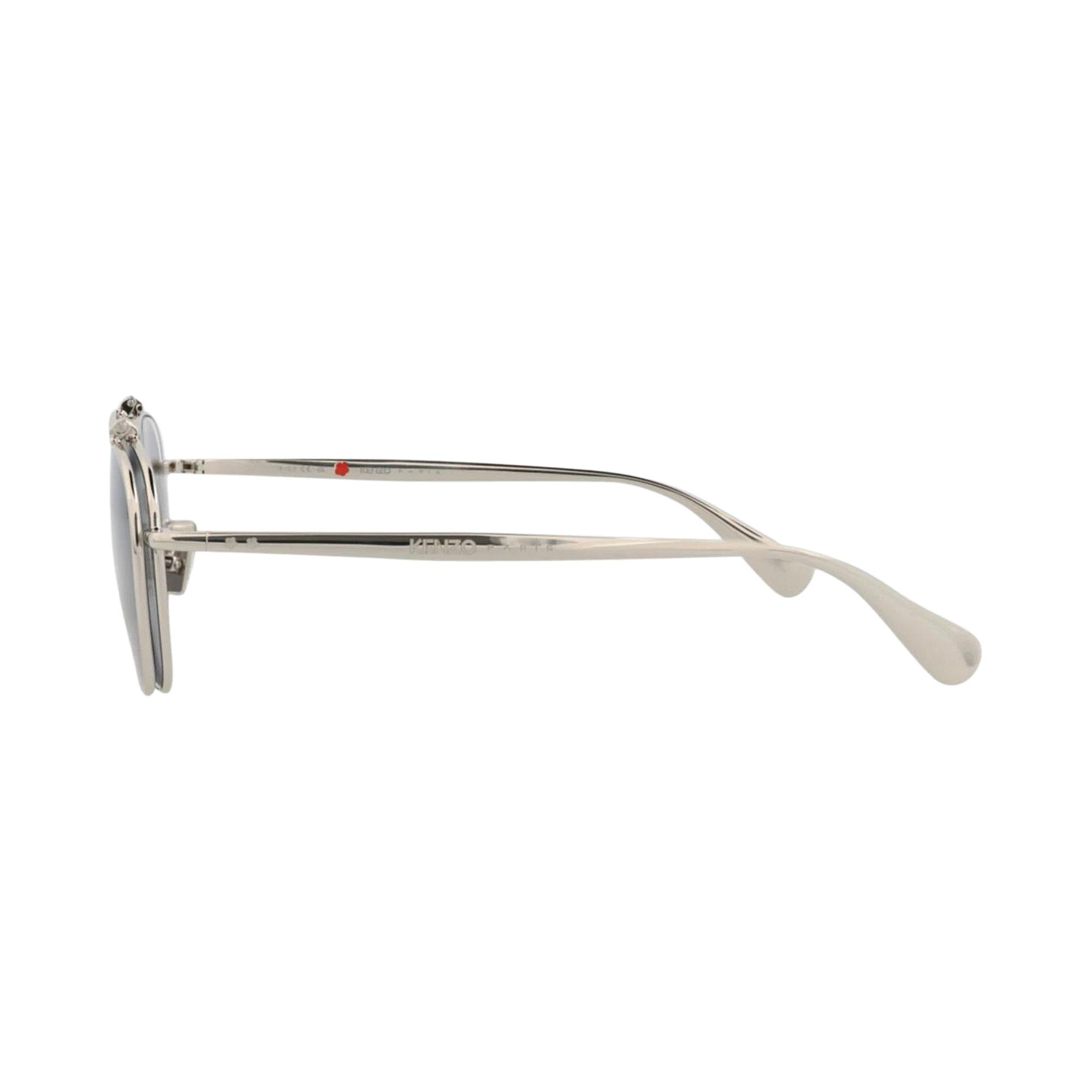 Buy Kenzo Aviator Sunglasses 'Palladium/Green' - KZ40188U 16N | GOAT