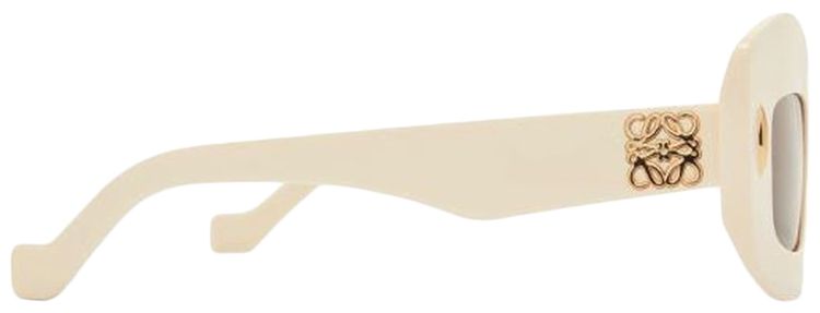 Loewe Square Sunglasses IvoryBrown