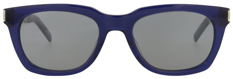 Saint Laurent Square Sunglasses BlueSilver