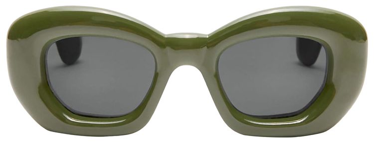 Loewe Cat Eye Injection Sunglasses Green