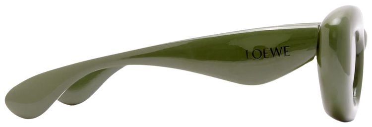 Loewe Cat Eye Injection Sunglasses Green