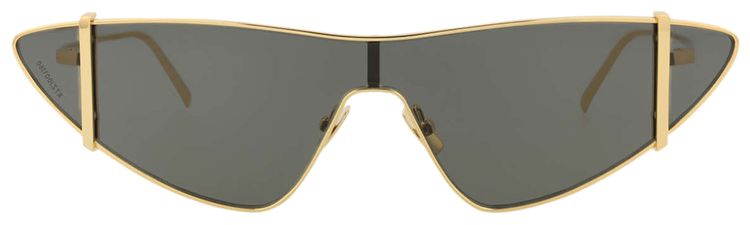 Saint Laurent Cat Eye Sunglasses GoldGrey