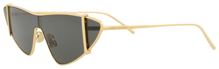 Saint Laurent Cat Eye Sunglasses GoldGrey