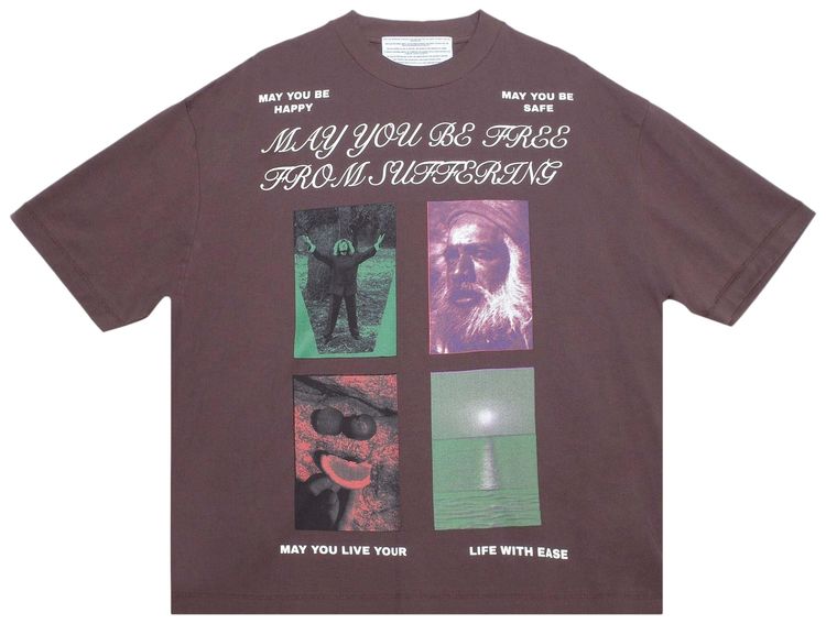 Jungles Free From Suffering Tee Brown
