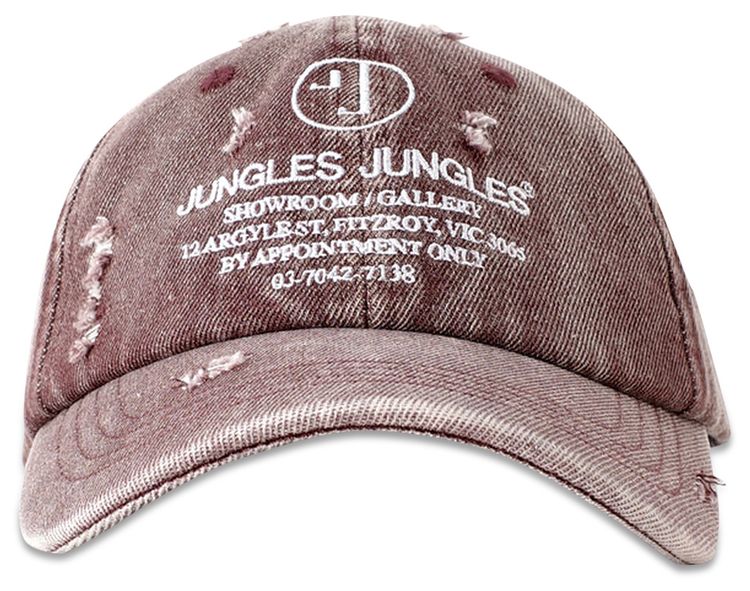 Jungles Appointment Only Distressed Cap Red