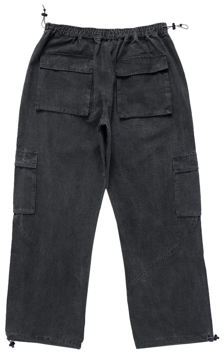 Jungles Washed Ripstop Parachute Pant Grey