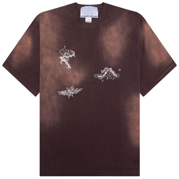 Jungles Cherub Vintage Wash Tee Purple