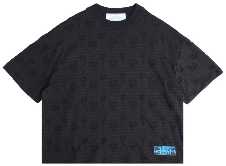 Jungles Distressed Tee Black