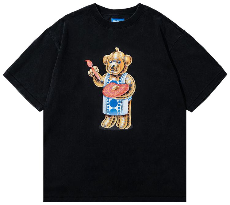Market Infinity Bear T Shirt Black