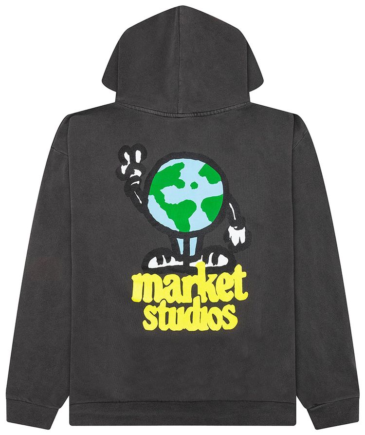 Market World Peace Hoodie Black