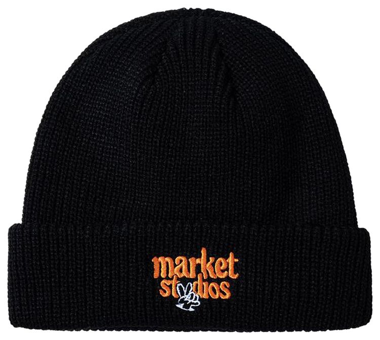 Market Studios Beanie Black