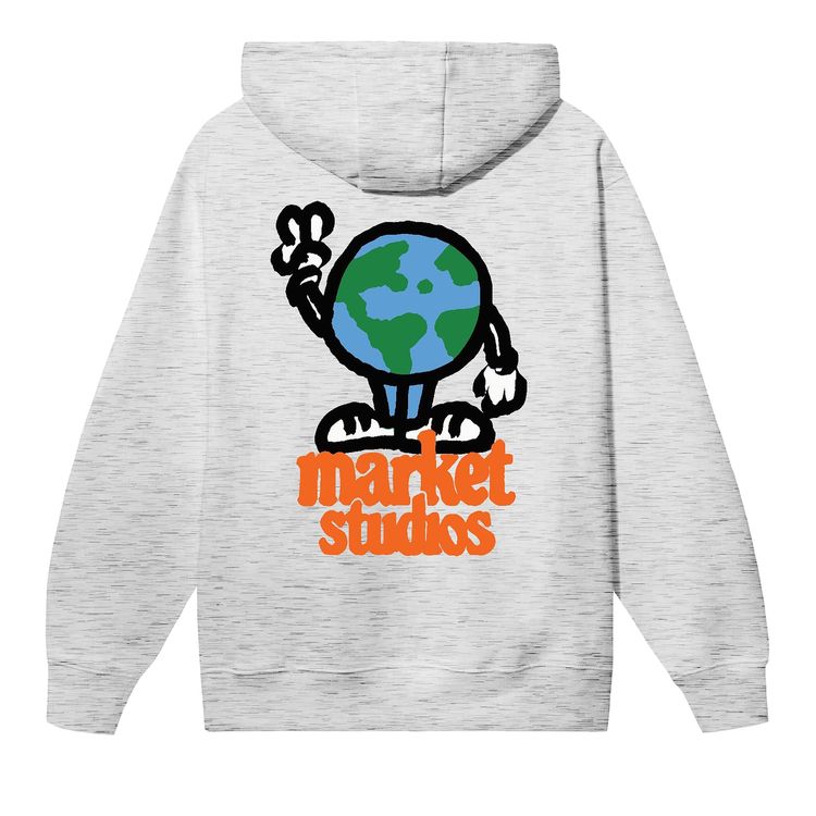 Market World Peace Hoodie White