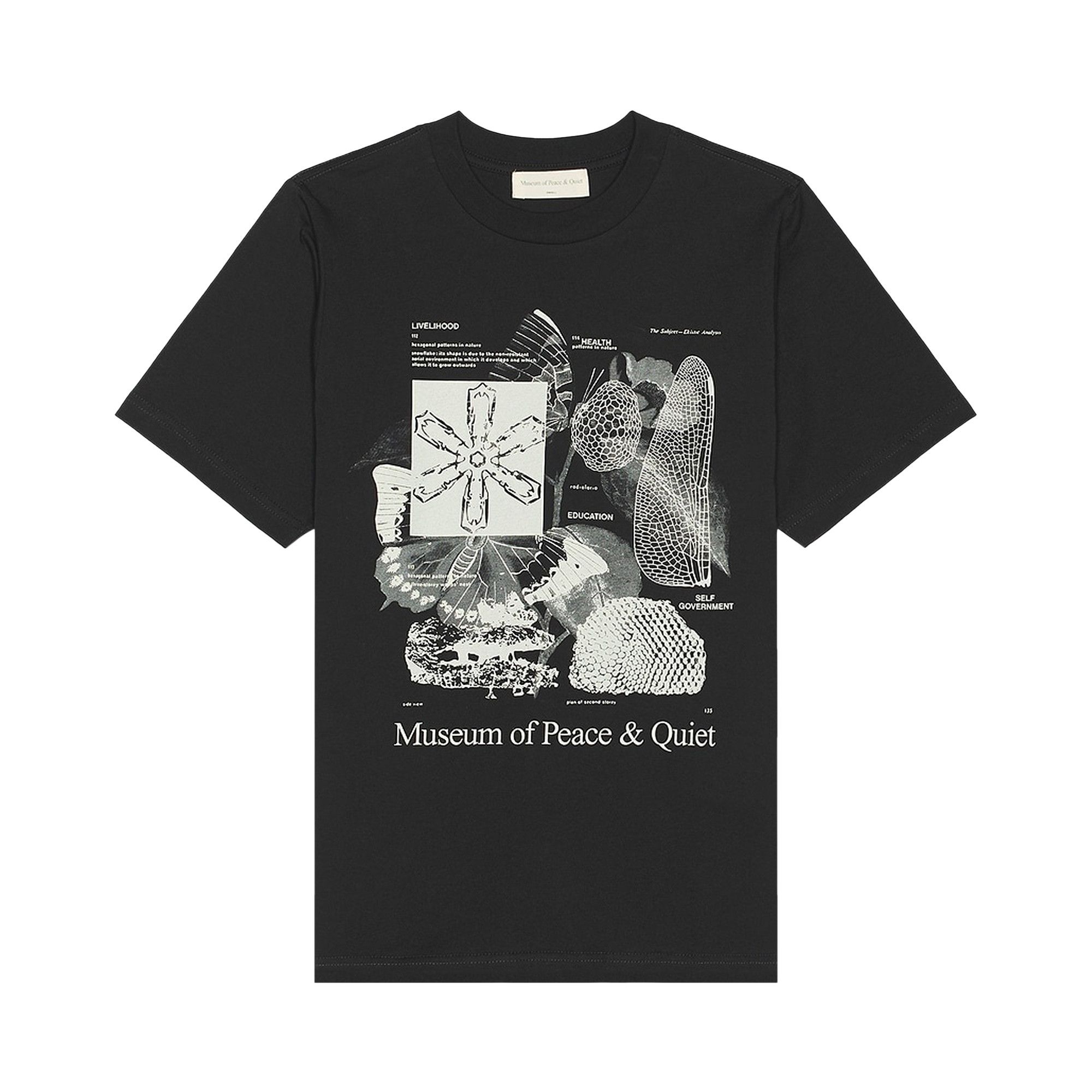 Buy Museum of Peace & Quiet Fibonacci T-Shirt 'Black' - MOPQ WC24