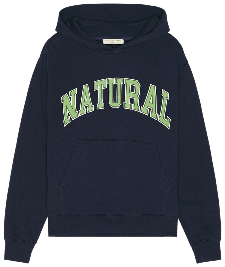 Museum of Peace  Quiet Natural Hoodie Navy