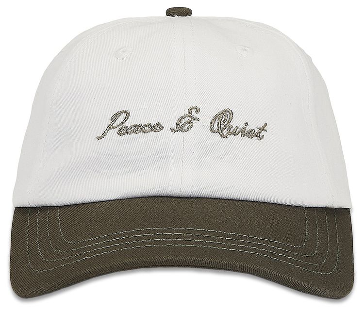 Museum of Peace  Quiet Signature 2 Tone Dad Hat Olive