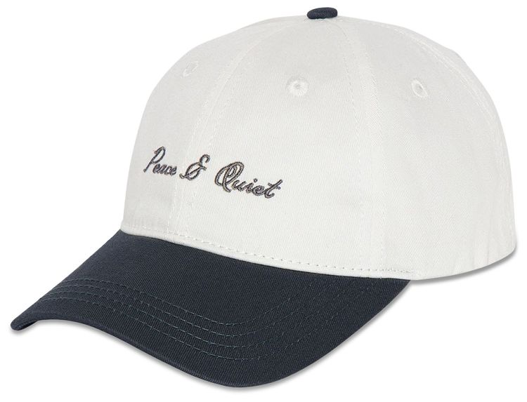 Museum of Peace  Quiet Signature 2 Tone Dad Hat Navy