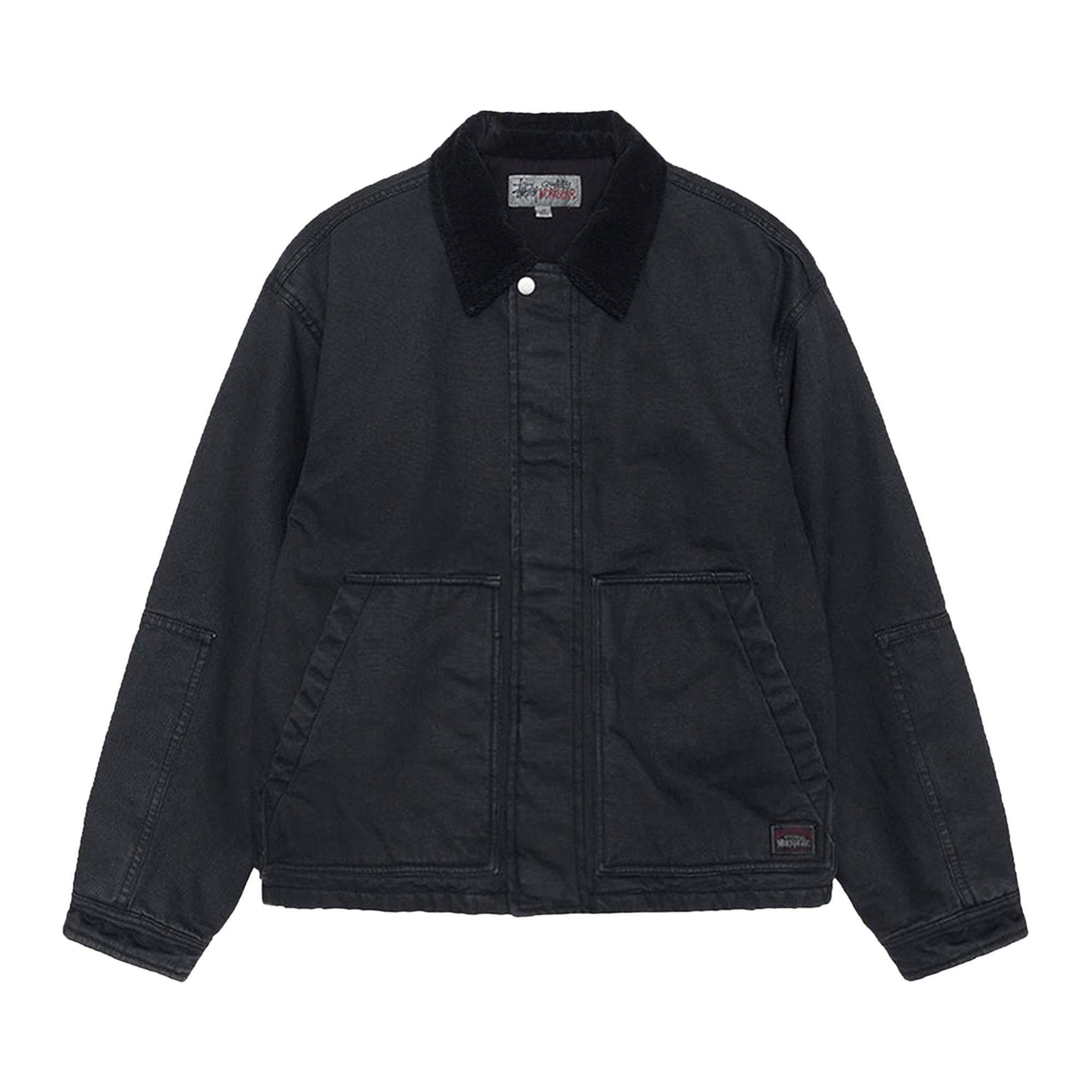Stussy ブラック ワークギアジャケット 115785 Mサイズ Workgear Jacket – Black | Outerwear | Stüssy