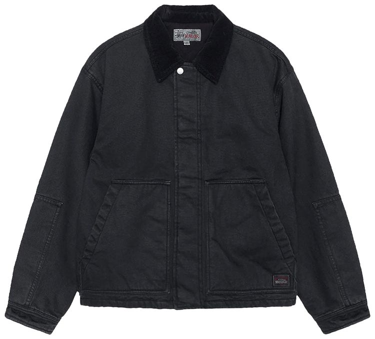 Stussy Workgear Jacket Black