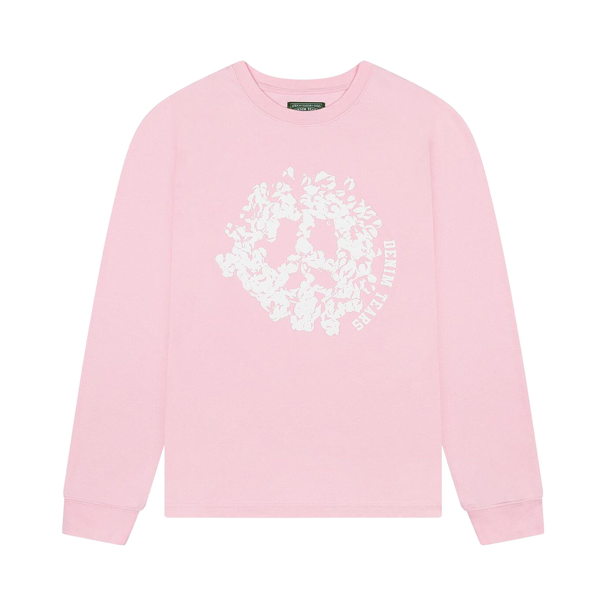 人気★Denim Tears Peace ピースリース コットン ロンT 長袖 DENIM TEARS COTTON PEACE LS TEE - Spyder｜セレクトショップ