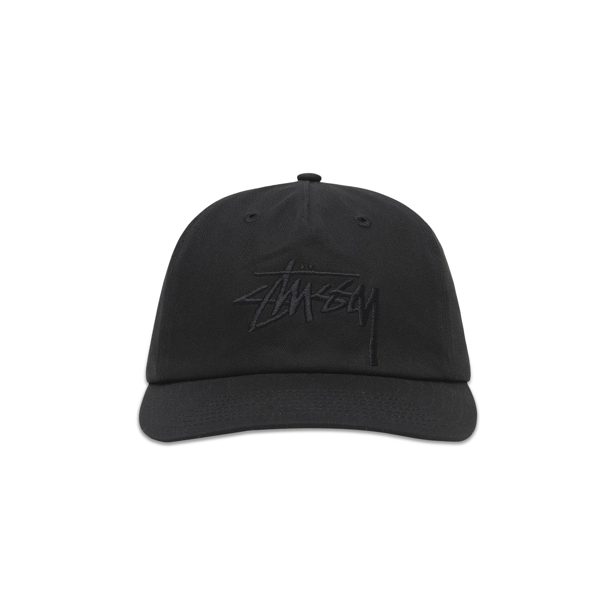 Buy Stussy Mid-Depth Big Stock Snapback 'Black' - 1311145 BLAC | GOAT