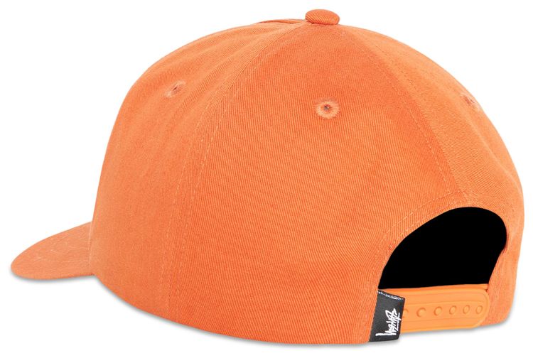 Stussy Mid Depth Big Stock Snapback Brick