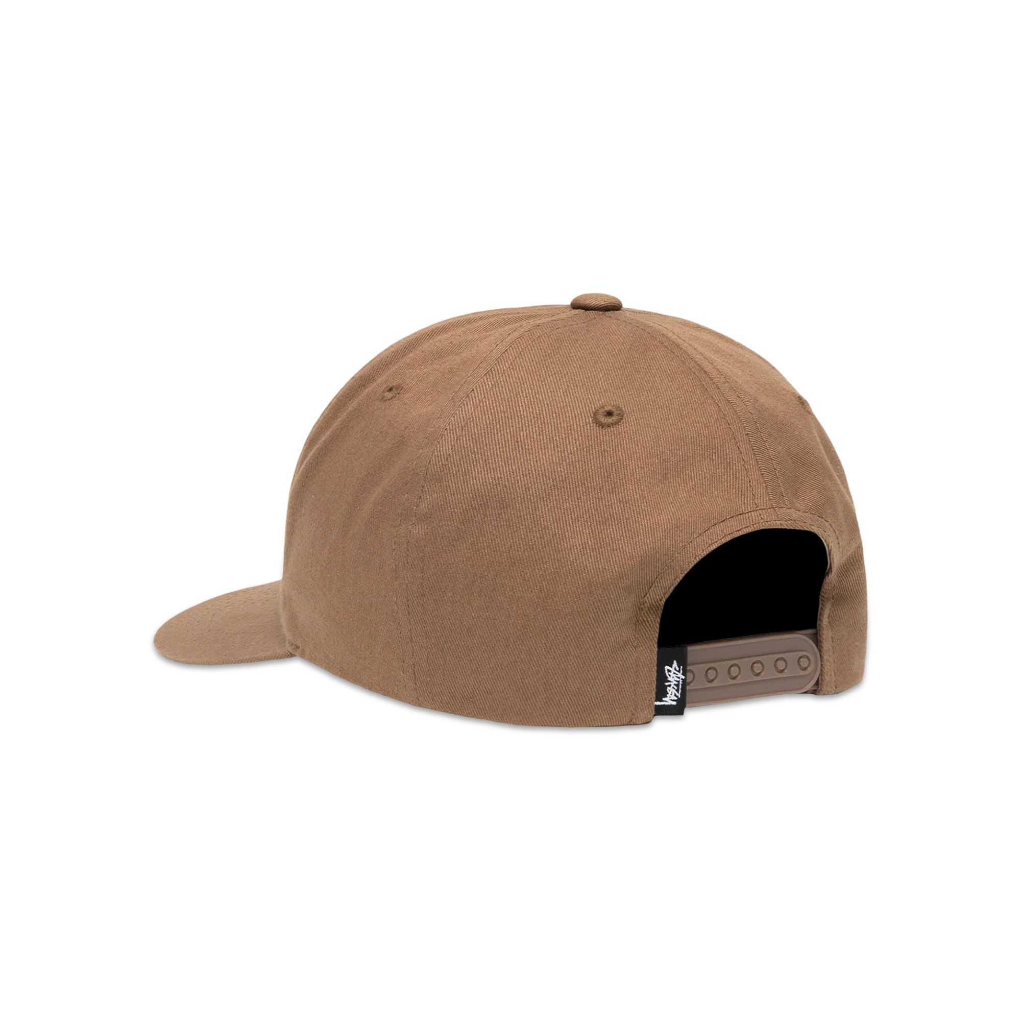 Buy Stussy Mid-Depth Big Stock Snapback 'Brown' - 1321211 BROW | GOAT