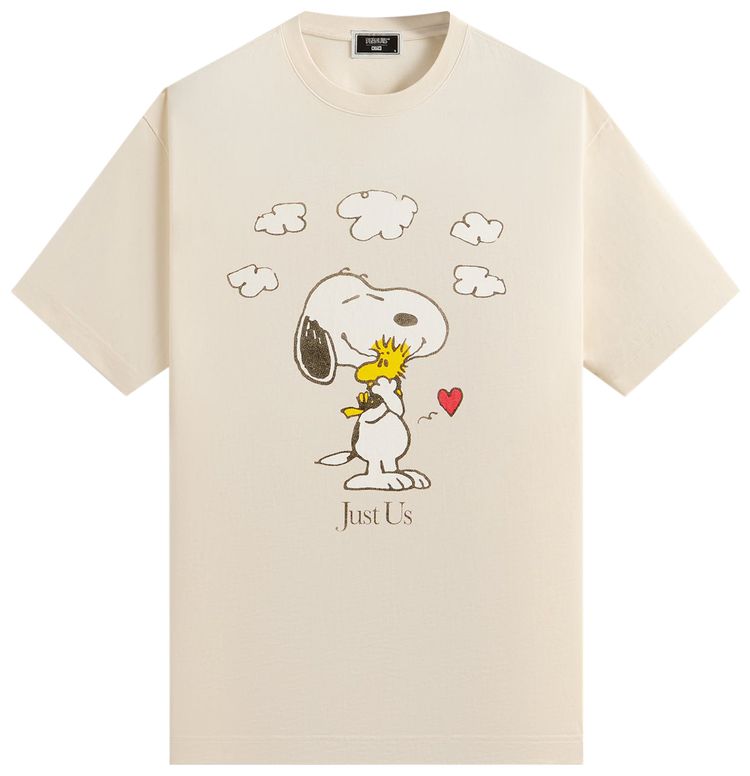 Kith For Peanuts Snoopy Just Us Tee Sandrift