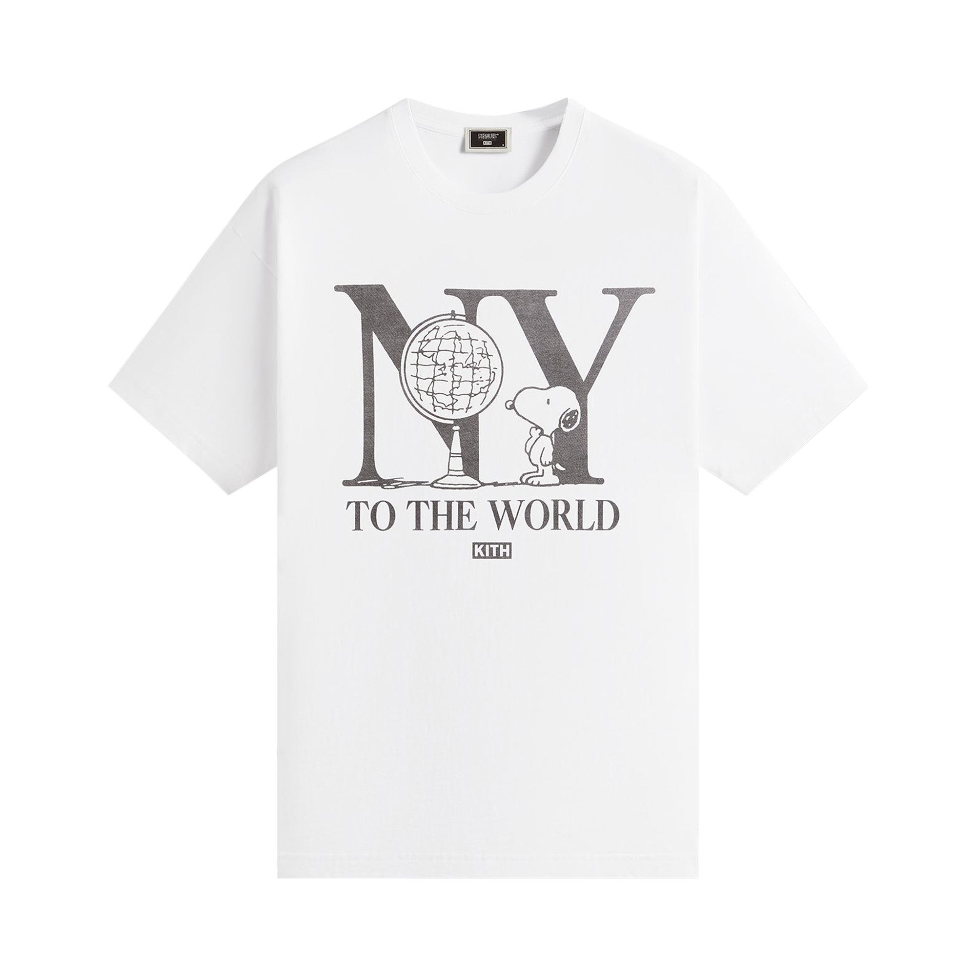 Buy Kith For Peanuts New York To The World Vintage Tee 'White