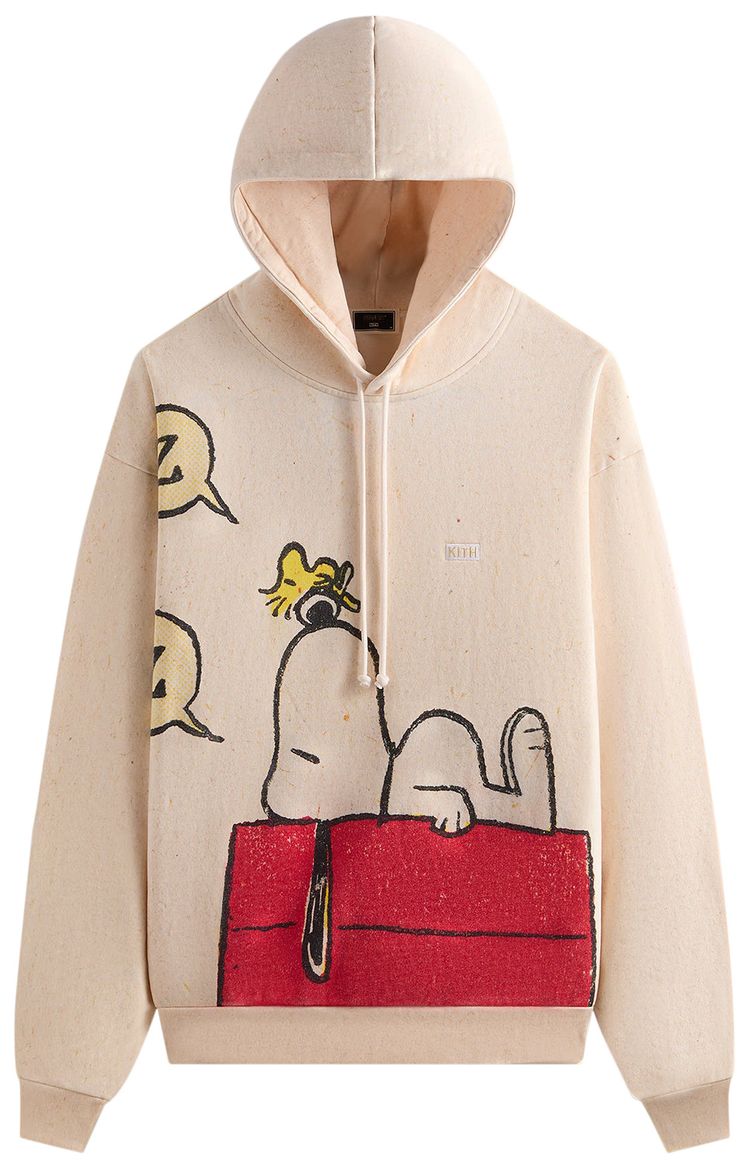 Kith For Peanuts Sleeping Doghouse Comic Nelson Hoodie Sandrift