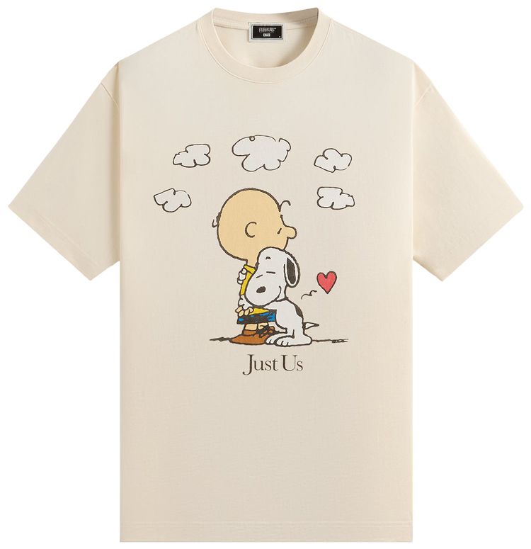 Kith For Peanuts Charlie Brown Just Us Tee Sandrift
