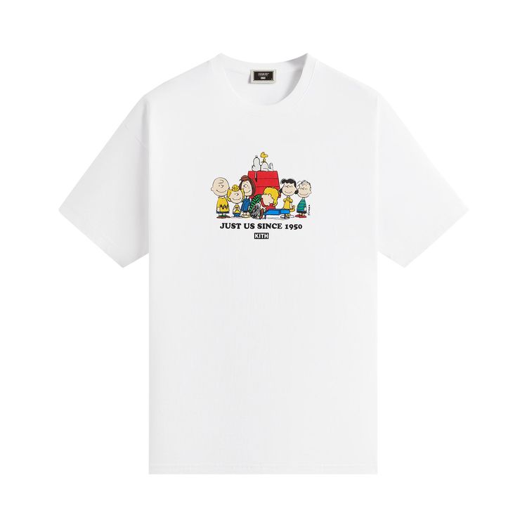 Kith For Peanuts Just Us Since 1950 Tee White