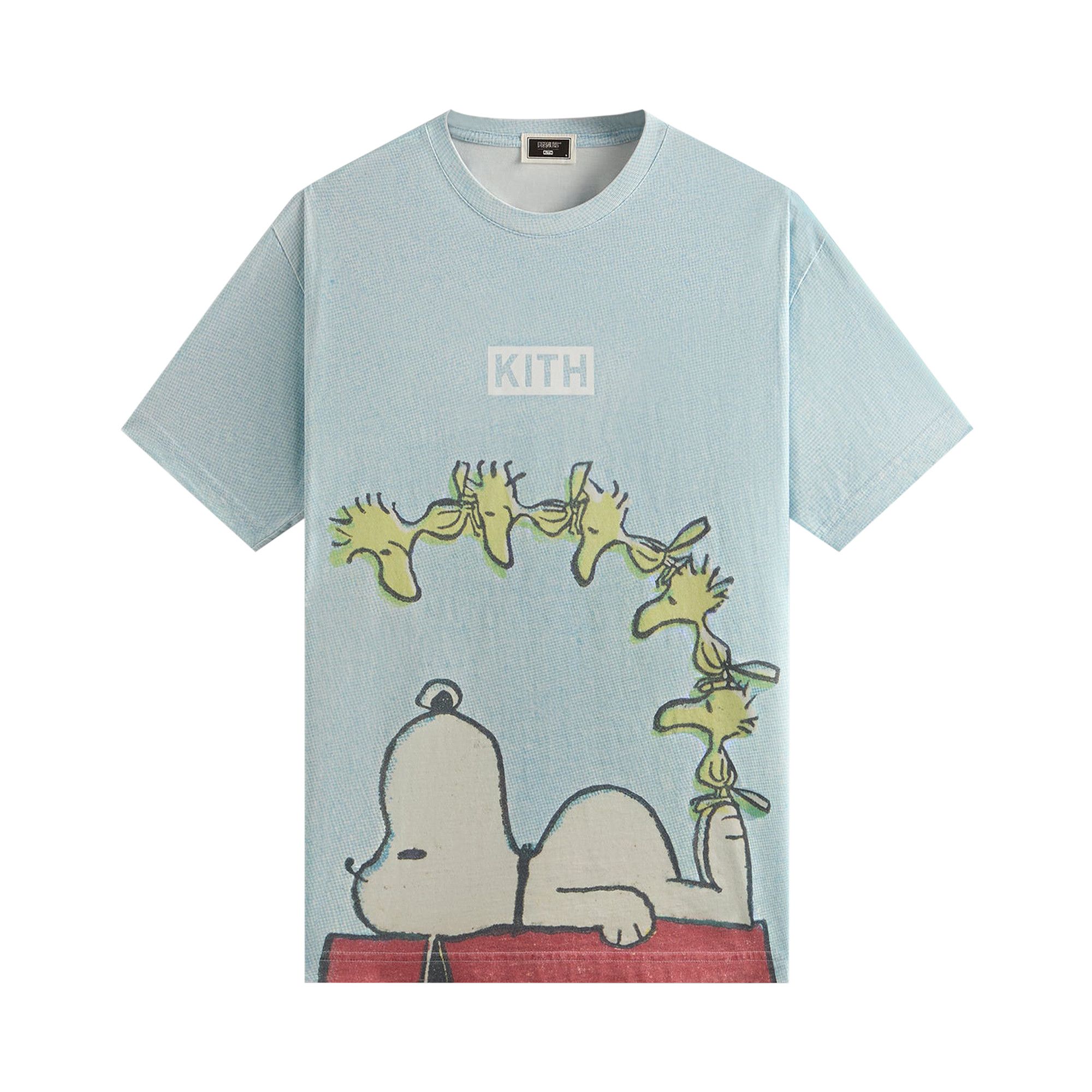 限定品 KITH FOR PEANUTS DOGHOUSE TEE Mサイズ Kith for Peanuts Sleeping Doghouse Comic Vintage Tee